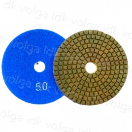 Алмазный гибкий шлифовальный круг тип :А медный  Д 100 №50