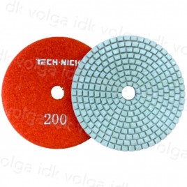 Алмазный гибкий шлифовальный круг TECH NICK WHITE NEW Д100 №200