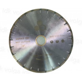 Отрезной диск для мрамора б/ш корп. "Пиранья" 350