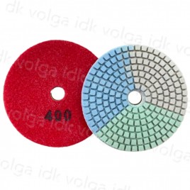 Алмазный гибкий шлифовальный диск 3 color Д100 №400