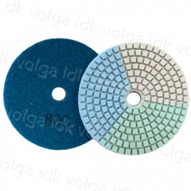 Алмазный гибкий шлифовальный диск 3 color Д100 №800