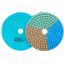 Алмазный гибкий шлифовальный диск 3 color Д100 №1500