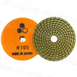 Алмазный гибкий шлифовальный круг PWHITE Д100 №100