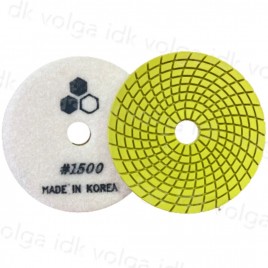 Алмазный гибкий шлифовальный круг PWHITE Д100 №1500