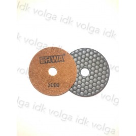 Алмазный гибкий шлифовальный круг EHWA сухие Д 100 №3000