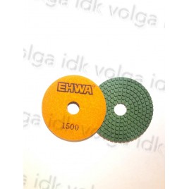 Алмазный гибкий шлифовальный круг EHWA супер премиум Д 100 №1500